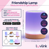 Dacida Friendship Lamp v2.0 - Extended Wifi Range - Simple Bluetooth Setup (Single)